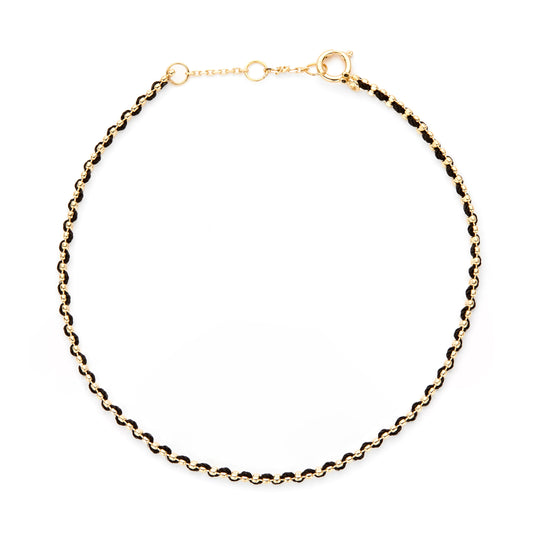 Eternity Gold Chain Bracelet