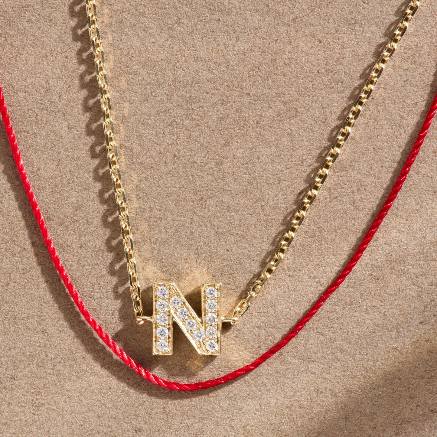 Diamond Alphabet Bracelet