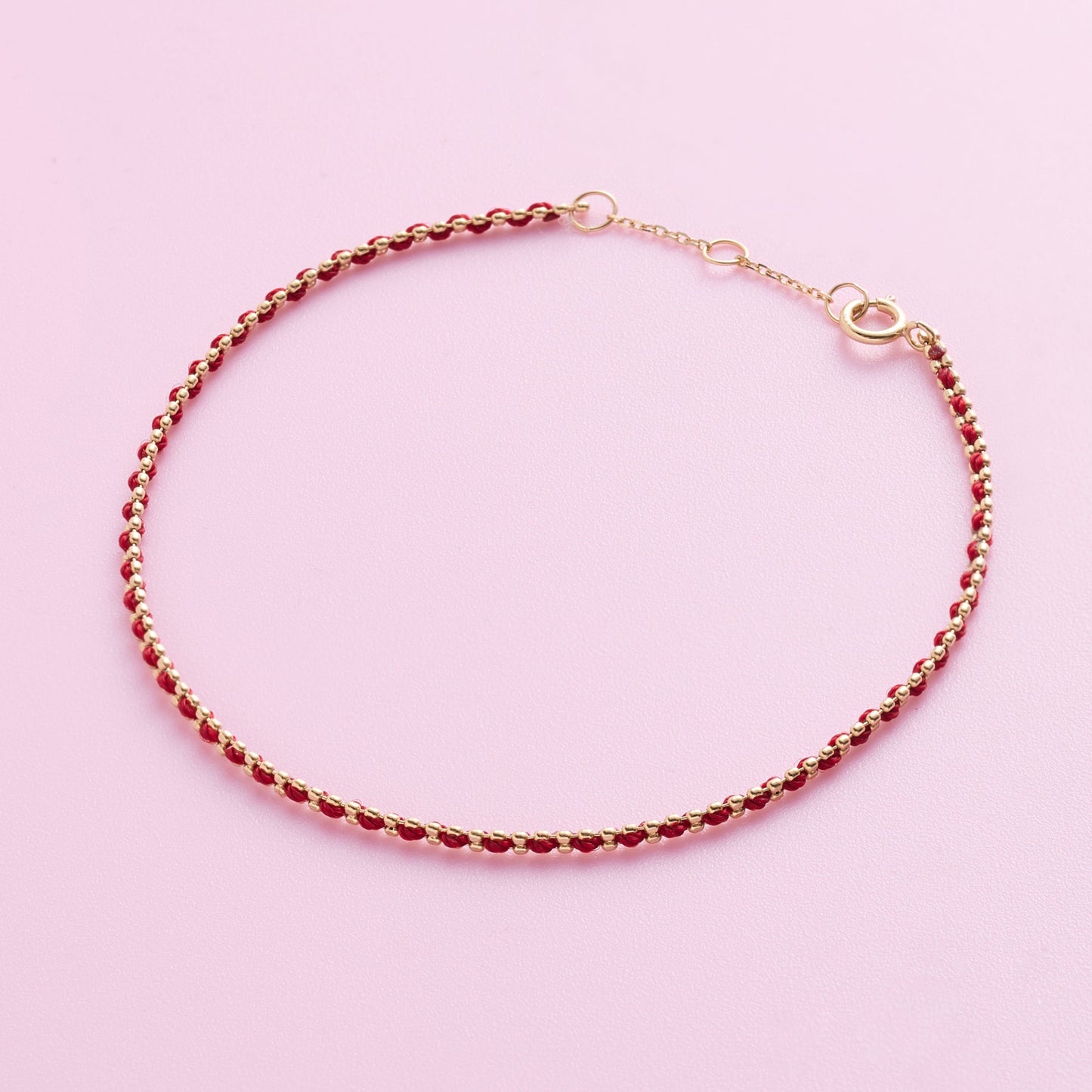Eternity Gold Chain Bracelet