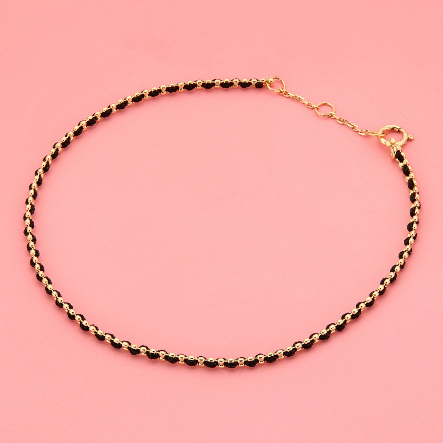 Eternity Gold Chain Bracelet