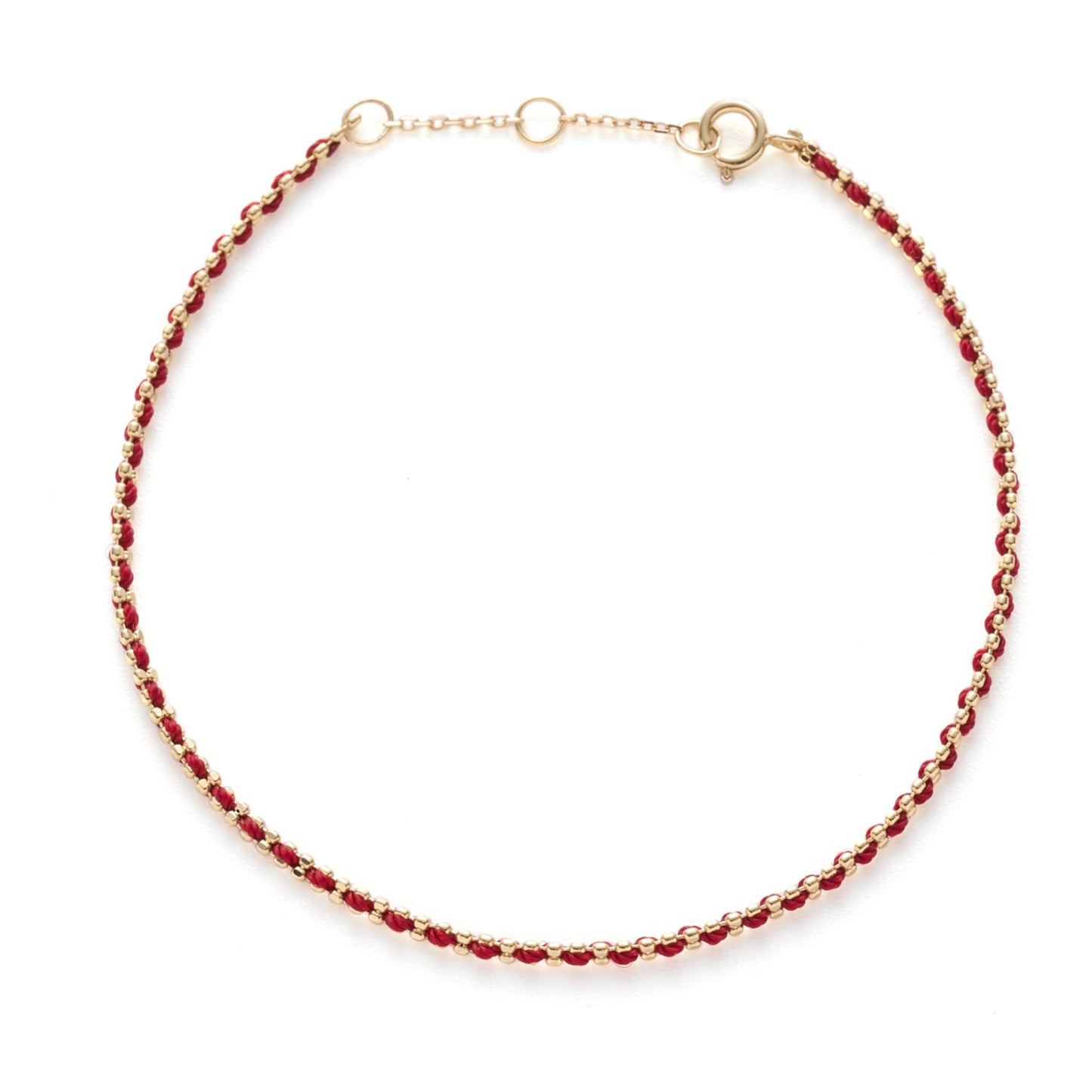 Eternity Gold Chain Bracelet