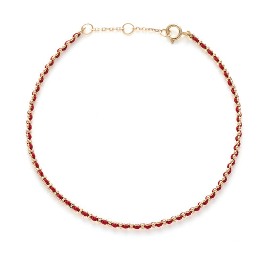 Eternity Gold Chain Bracelet